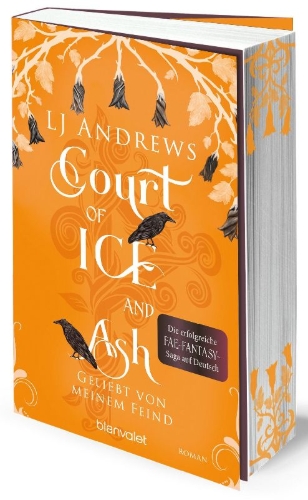 Buchcover und Innenansicht für das Buch: Court of Ice and Ash (The Broken Kingdoms, book 2)
