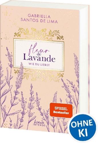 Buchcover und Innenansicht für das Buch: Fleur de Lavande (Band 1) - Wie du liebst