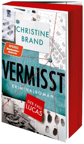 Buchcover und Innenansicht für das Buch: Vermisst - Der Fall Lucas