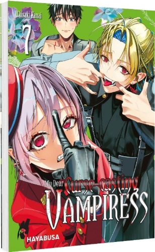 Buchcover und Innenansicht für das Buch: Boku no Noroi no Kyuketsuki