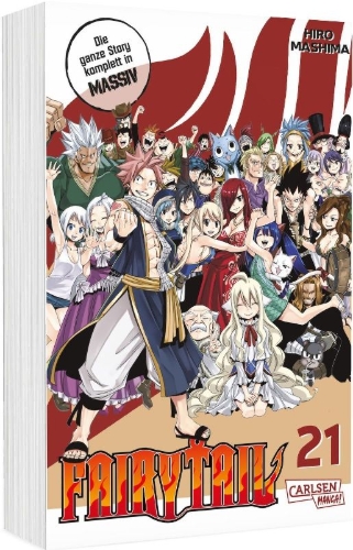 Buchcover und Innenansicht für das Buch: Fairy Tail