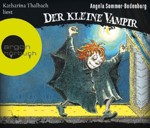 Buchcover und Innenansicht für das Buch: Der kleine Vampir