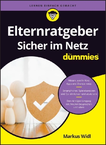Buchcover und Innenansicht für das Buch: Elternratgeber sicher im Netz für Dummies