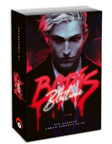 Buchcover und Innenansicht für das Buch: Boris - Blutlinie