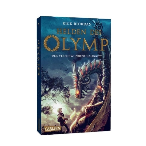 Buchcover und Innenansicht für das Buch: Heroes of the Olympus 1: The lost hero