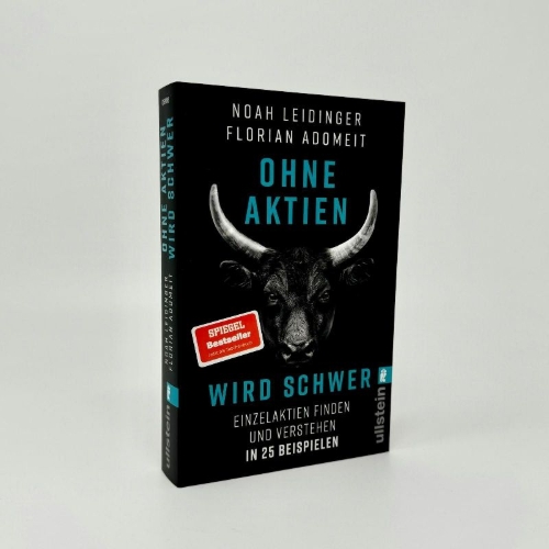 Buchcover und Innenansicht für das Buch: Ohne Aktien Wird Schwer
