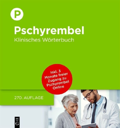 Buchcover und Innenansicht für das Buch: Pschyrembel Klinisches Wörterbuch