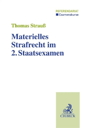 Buchcover und Innenansicht für das Buch: Materielles Strafrecht im 2. Staatsexamen