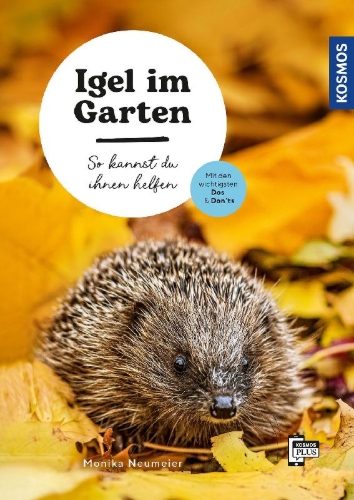 Buchcover und Innenansicht für das Buch: Igel im Garten