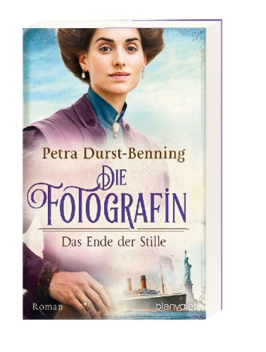 Buchcover und Innenansicht für das Buch: Die Fotografin - Das Ende der Stille