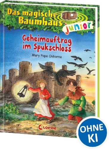 Buchcover und Innenansicht für das Buch: Haunted Castle on Hallows Eve