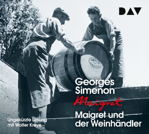 Buchcover und Innenansicht für das Buch: Maigret und der Weinhändler