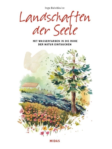 Buchcover und Innenansicht für das Buch: Landschaften der Seele