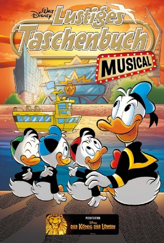 Buchcover und Innenansicht für das Buch: Lustiges Taschenbuch Musical