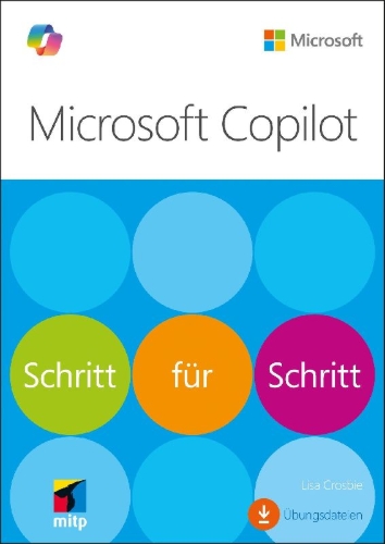 Buchcover und Innenansicht für das Buch: Microsoft Copilot