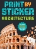 Buchcover und Innenansicht für das Buch: Paint by Sticker (Official): Architecture