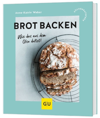 Buchcover und Innenansicht für das Buch: Brot backen