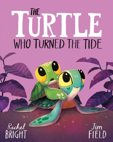Buchcover und Innenansicht für das Buch: The Turtle Who Turned the Tide