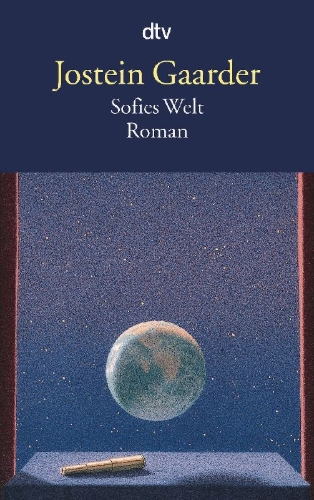 Buchcover und Innenansicht für das Buch: Sofies Welt