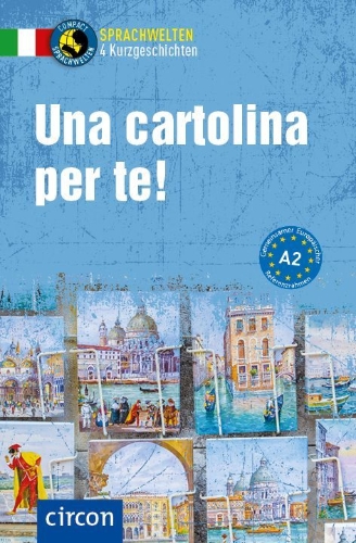 Buchcover und Innenansicht für das Buch: Una cartolina per te!