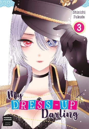 Buchcover und Innenansicht für das Buch: My Dress-Up Darling 03