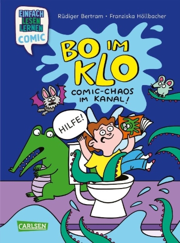 Buchcover und Innenansicht für das Buch: Bo im Klo