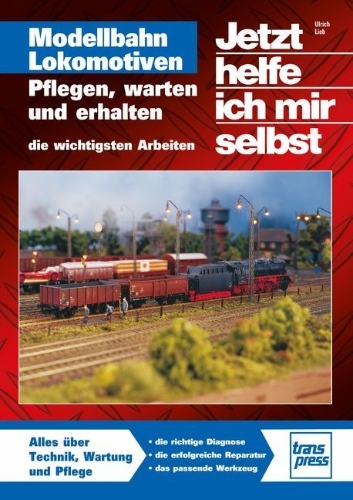 Buchcover und Innenansicht für das Buch: Modellbahn-Lokomotiven