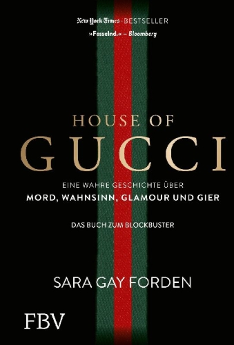 Buchcover und Innenansicht für das Buch: House of Gucci