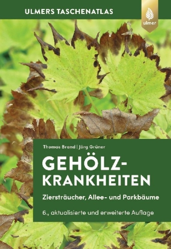 Buchcover und Innenansicht für das Buch: Gehölzkrankheiten