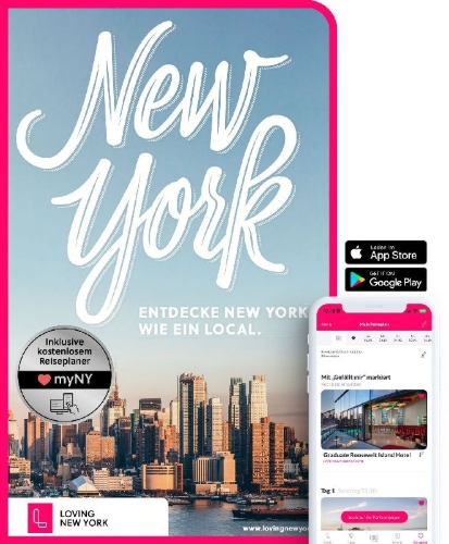 Buchcover und Innenansicht für das Buch: New York Reiseführer für 2026