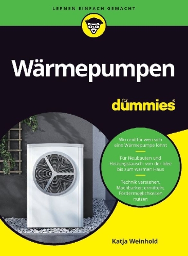 Buchcover und Innenansicht für das Buch: Wärmepumpen für Dummies