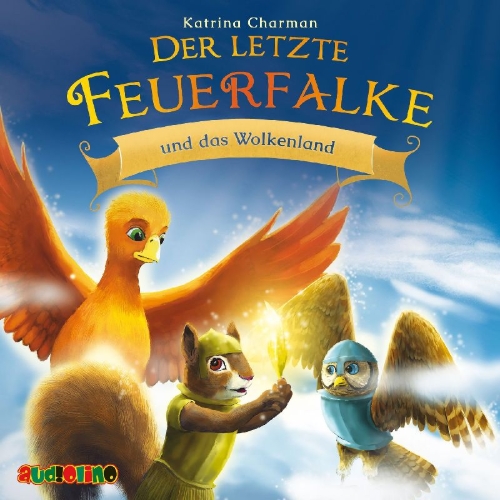 Buchcover und Innenansicht für das Buch: Der letzte Feuerfalke und das Wolkenland