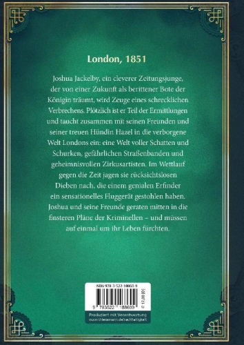 Buchcover und Innenansicht für das Buch: Joshua Jackelby