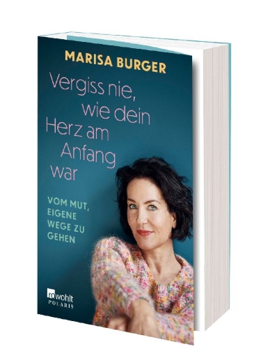 Buchcover und Innenansicht für das Buch: Vergiss nie, wie dein Herz am Anfang war