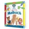 Buchcover und Innenansicht für das Buch: PAW Patrol Lernbuch: Mein erstes Malbuch