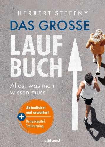 Buchcover und Innenansicht für das Buch: Das große Laufbuch