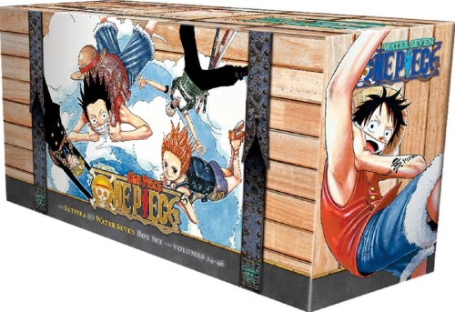 Buchcover und Innenansicht für das Buch: One Piece Box Set 2: Skypiea and Water Seven