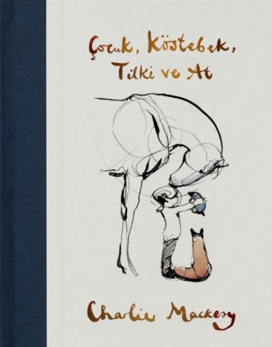 Buchcover und Innenansicht für das Buch: Cocuk Köstebek Tilki ve At