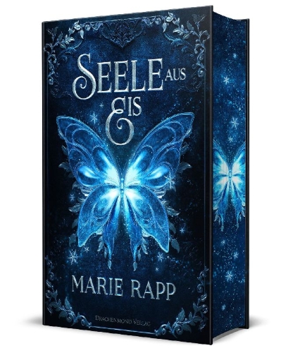Buchcover und Innenansicht für das Buch: Seele aus Eis - Seelen-Saga 1 - Schmuckausgabe