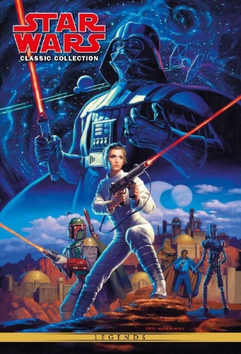 Buchcover und Innenansicht für das Buch: Star Wars: The Original Marvel Years Omnibus Vol. 2