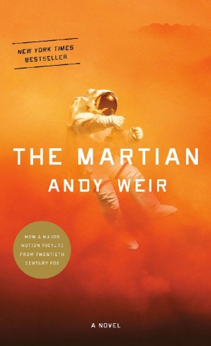 Buchcover und Innenansicht für das Buch: The Martian. Movie Tie-In