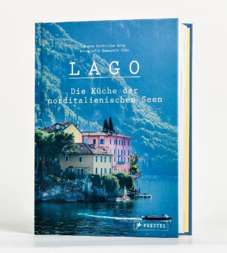 Buchcover und Innenansicht für das Buch: La Cuisine des Lacs Italiens
