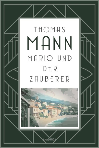 Buchcover und Innenansicht für das Buch: Mario und der Zauberer