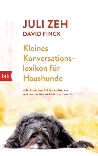 Buchcover und Innenansicht für das Buch: Kleines Konversationslexikon für Haushunde