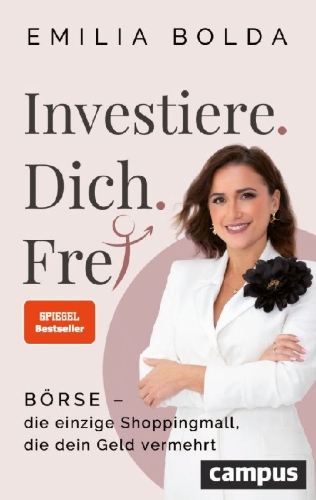 Buchcover und Innenansicht für das Buch: Investiere dich frei!