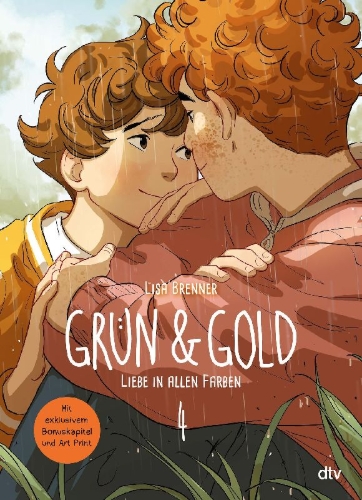 Buchcover und Innenansicht für das Buch: Grün & Gold - Liebe in allen Farben 4