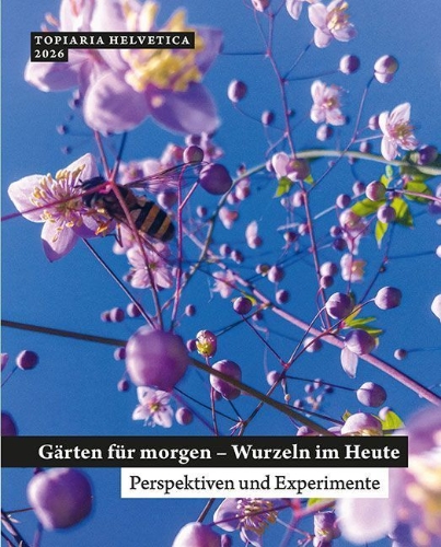 Buchcover und Innenansicht für das Buch: Gärten fu¿r morgen - Wurzeln im Heute
