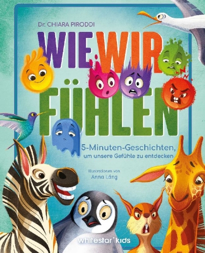Buchcover und Innenansicht für das Buch: Wie wir fühlen