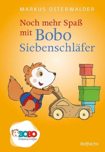 Buchcover und Innenansicht für das Buch: Noch mehr Spaß mit Bobo Siebenschläfer