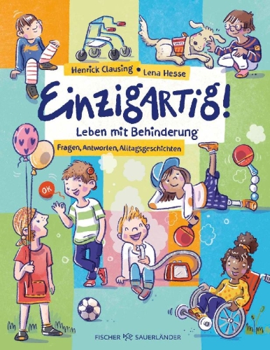 Buchcover und Innenansicht für das Buch: Einzigartig
